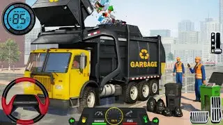 Real Extreme Garbage Truck Simulator 2026 - City Garbage Trash Truck Driving 3D - Android Gameplay