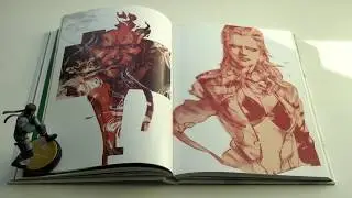 Визуальный обзор артбука Metal Gear Solid Collectors Edition. Часть 2. Snake Eater. Artbook.