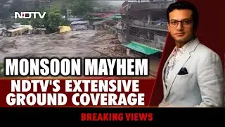 Monsoon Mayhem: Rain Wreaks Havoc, Himachal Worst-Hit | Breaking Views