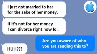 【Apple】My drunken lout husband sent me a message mistakenly, but when he came home as normal what...