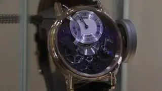 Breguet possesses a piece of the Risoud forest in its New York Pulsograph display case.