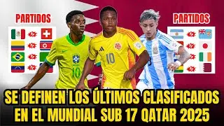 AS&Iacute; SE JUGAR&Aacute; LA TERCERA FECHA DEL MUNDIAL SUB 17 2025