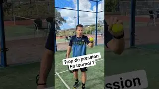 👉 Tu te mets trop de pression en tournoi ? #padel #tutorial #sports