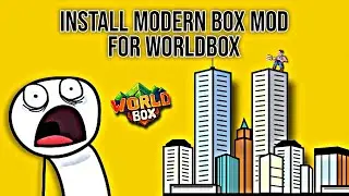 How to install Modern mod in World Box | unlock skyscrapers and building levels updated 2024