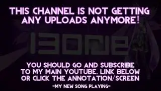 You should go and subscribe to my main youtube channel!!