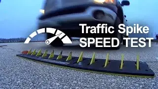 Spike Strip Test: Roadshark In-Ground Spikes vs Fast-Moving Vehicle