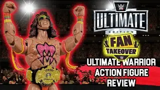 Mattel WWE Fan Takeover Ultimate Edition Ultimate Warrior Unboxing & Review - Amazon Exclusive