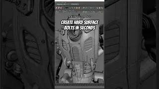 Don&rsquo;t underestimate this small detail! #3dmodeling #maya3d #blender3d #hardsurface #topology #3dart