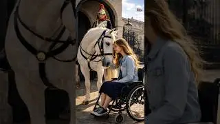 Girl and King's Royal Horse Guard