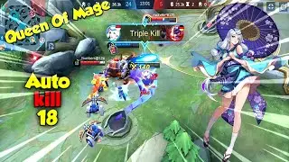 Ketika Kagura King Deiku meng GG,Auto Kill 18!!! - Mobile Legends Indonesia