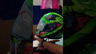 Best Helmet under 4000rs | Axor Venomous Glossy Green Unboxing | Helmet unboxing | DB Hites #shorts