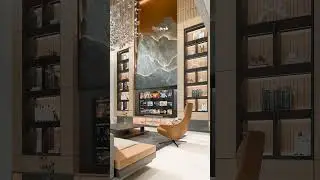 AI Model di dalam desain Living Room Mewah dengan High Ceiling - Interior Inspiration #ai