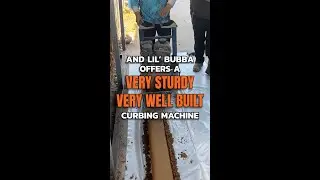 Is This the Best Curb Machine on the Market? #shorts