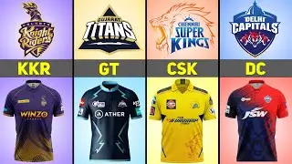 IPL 2023 Every Team Jersey | IPL All Teams Final Jersey 2023 | Info Cricket