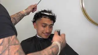 HOW TO CUT SOUTH DE FRANCE | CURLY HAIR | BY JAY TEE THE BARBER