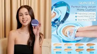 Julia Barretto, brings her Matte Cushion everywhere | SKINTIFIC Perfect Stay Velvet Matte Cushion