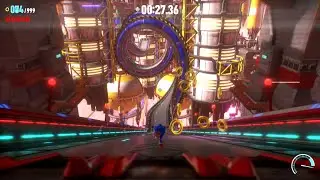 Sonic Frontiers: S-Rank Spin Dash Cyberspace 2-4