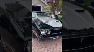 1973 Mustang Mach 1 Ram Air exterior walk around