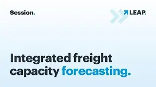 Integrated freight capacity forecasting.