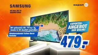 Glasklares Bild und Power-Sauger: Die Angebote der Woche bei expert TechnoMarkt