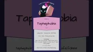 What is Taphephobia?