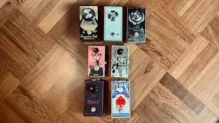 Pedal shootout // Orcus, Acapulco Gold, Demon Fuzz, Walpurgis, Tyrant, Massif, Little Acid Fuzz