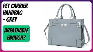 REVIEW (2026): Pet Carrier Handbag - Grey. Features