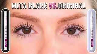 MAYBELLINE SURREAL META BLACK MASCARA VS. BLACKEST BLACK: IN-DEPTH REVIEW AND 8-HOUR WEAR TEST