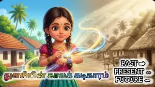 🌾💚 Time Travelling Story| ஒரு குழந்தையின் காலப் பயணம்! &mdash; Tamil Magical Village Story for Kids #story