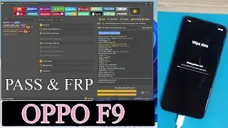 OPPO F9 CHP1823 PASS & FRP REMOVE VIA UNLOCKTOOL