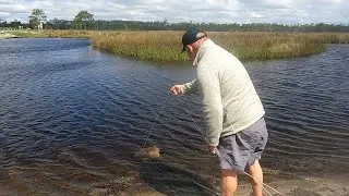 Simple crabbing technique for Blue crabs