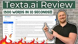 Texta ai Review & Demo 🔥 1500 Word Article in 10 Seconds that Passes Copyscape!