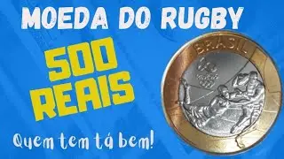 MOEDA DO RUGBY. 1 REAL 2015. VALE MUITO!!!