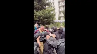 Riot Police in Georgia BRUTALLY Attacking Peaceful Protests Concerned with New Russian Supported Law
