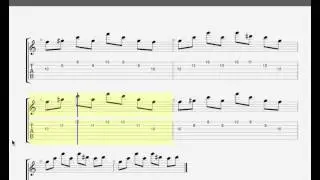 Bliss by Muse - GUITAR TAB - Ending - last part