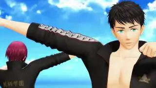 【Free!MMD】アスノヨゾラ哨戒班【宗介】