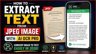 How to Extract Text from JPEG Image with AI OCR Pro | Convert Image to Text Easily in 2026