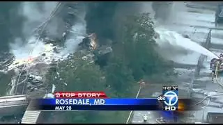 Baltimore 911 train derailment