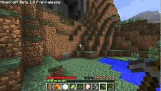 Minecraft Beta 1.8 Prerelease Runaround 1 (Terrain Generator Peek)