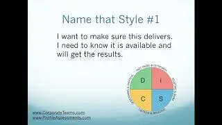 Identifying DiSC Styles