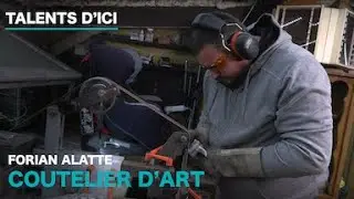 Talents d'ici - Florian Alatte, coutelier d'art