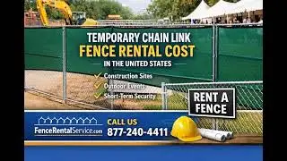 Temporary Chain Link Fence Rental Cost in the United States What to Expect Near You