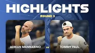Mannarino vs. Paul | Cincinnati Open | Round 3