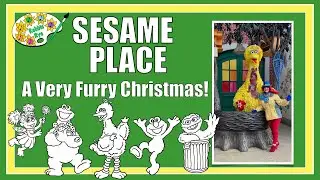 Sesame Place! Очень пушистое Рождество!