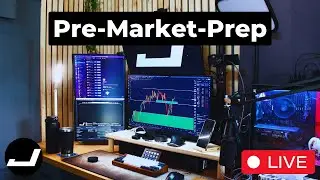 (Live) Pre-Market-Prep - Markets Heading Lower After FOMC! What's Next? | SPY/QQQ/TSLA | Monday