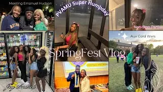 PVAMU 💜💛 SPRINGFEST | Super HUMPDAY, Parties, Aux Cord Wars, Dr. Umar, Emanuel Hudson|  Joy Andre&aacute;