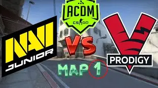 NAVI Junior vs VP.Prodigy WePlay Academy League map1 МАТЧ НАВИ ДЖУНИОР ПРОТИВ ВИРТУС ПРОДЕДЖИ CS:GO