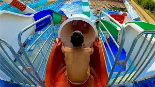 Space Hole Water Slide at Anktalya Aquapark