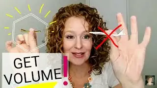 How To Fix Flat Roots Quick/ Volumizing Pin Trick & Curly Hair Routine