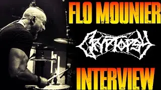FLO MOUNIER INTERVIEW: HISTORY OF CRYPTOPSY, DRUM TECHNIQUE, NONE SO VILE ANNIVERSARY